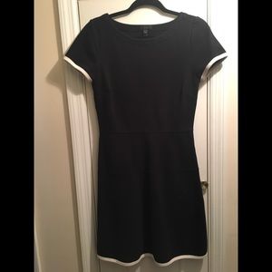 JCrew Dress Black Cotton sz 4